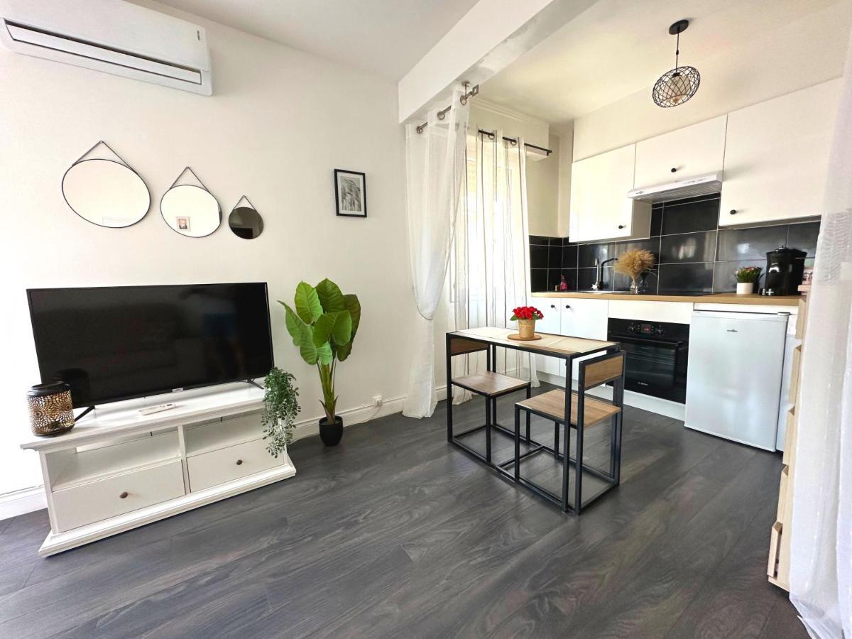 Cosy Palm Beach, Studio Pres De La Mer Et De La Croisette Cannes Eksteriør bilde